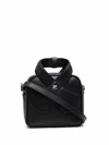 Courrèges Loop Tote Bag In Black