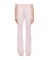 Courrèges Loose And Tight Waist Sweatpants In Pink