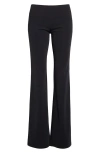 Courrèges Courregès Scuba Tech Jersey Bootcut Pants In Black