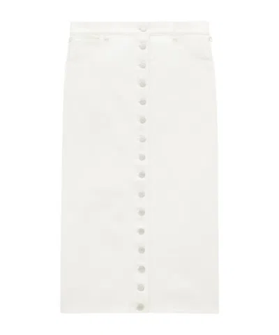 COURRÈGES COURRÈGES MULTIFLEX DENIM SKIRT