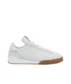 Courrèges Low-top Leather Sneakers In White