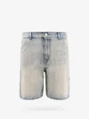 Courrèges Sailor Bermuda Shorts In Blue