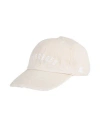 Courrèges Courreges Man Hat Cream Size M Cotton In White