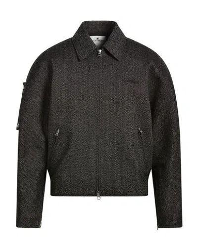 Courrèges Man Jacket Black Size L Wool