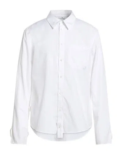 Courrèges Man Shirt White Size 40 Cotton