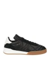 Courrèges Man Sneakers Black Size 7 Leather