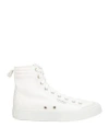 Courrèges Courreges Man Sneakers White Size 9 Leather, Textile Fibers