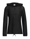 Courrèges Logo-patch Mesh Jumper In Black