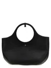 Courrèges Maxi Holy Handbag In Black