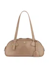 Courrèges Medium Friday Leather Shoulder Bag