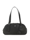 Courrèges Shoulder Bags With Adjustable Strap And Top Handle In Black