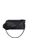 Courrèges Medium Three Sixty Shoulder Bag In Black