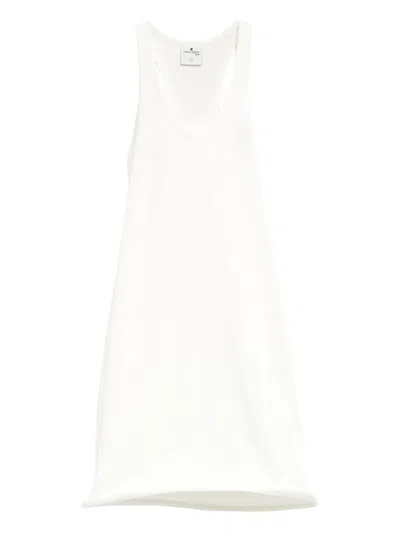 Courrèges Medusa Mini Dress In White