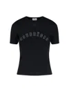 Courrèges Crew Neck Fitted Silhouette Short Sleeves