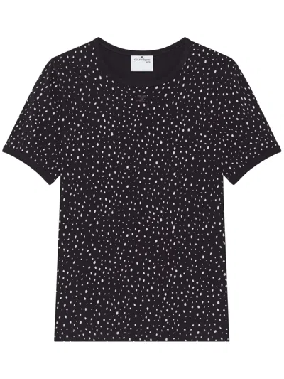 Courrèges Medusa T-shirt In Black