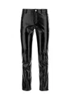 Courrèges Courreges Black Vinyl Pant