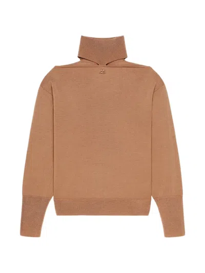Courrèges Merino-wool Sweater In Multi