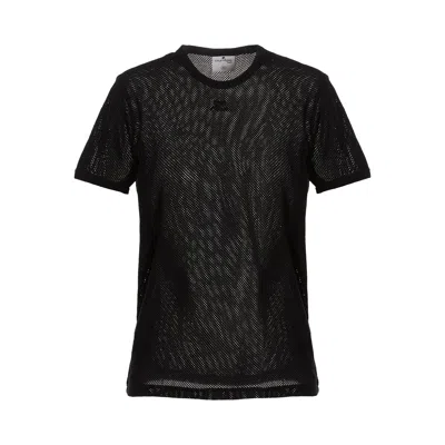 Pre-owned Courrèges Mesh T-shirt 'black' | Men's Size S