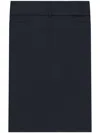 Courrèges Midnight Blue Skirt With Pockets In Black