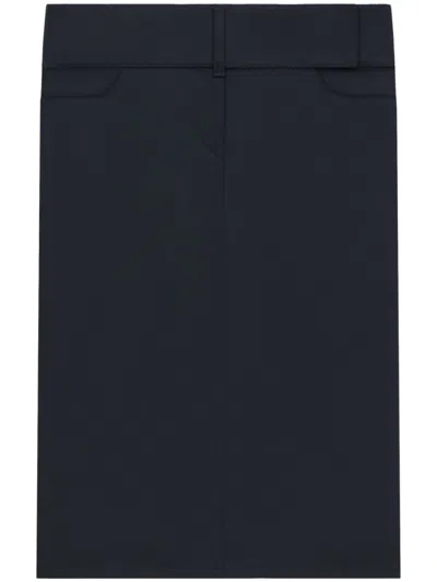 Courrèges Midnight Blue Skirt With Pockets