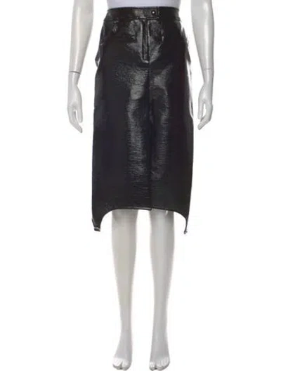 Pre-owned Courrèges Midi Length Skirt In Blue