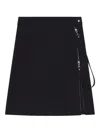 Courrèges Midi Skirt With Side Zip