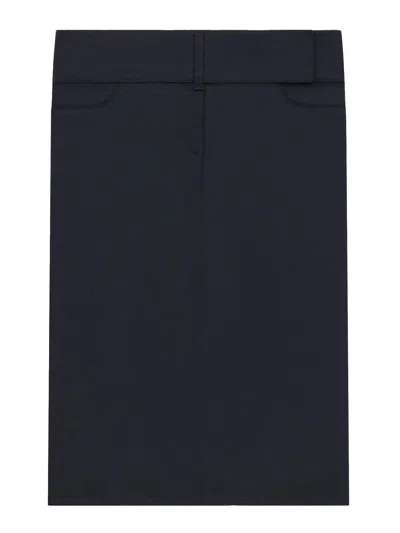 Courrèges Falda Semilarga - Azul