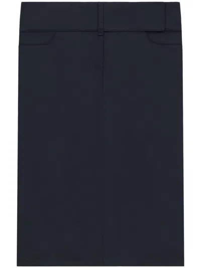 Courrèges Midnight Blue Skirt With Pockets