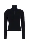 Courrèges Midnight Blue Wool Sweater In Blue