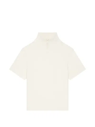 Courrèges Milano-knit High-neck Sweater In Neutral