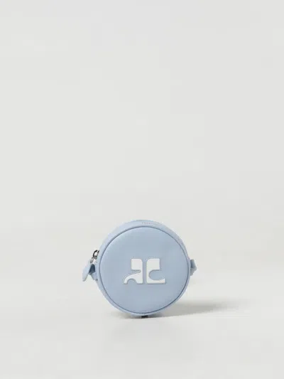 Courrèges Mini Bag  Woman Color Blue In 蓝色