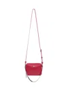 Courrèges Courreges Mini Chained Tote Bag In Ruby