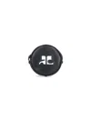Courrèges Black Reedition Leather Circle Bag In Black