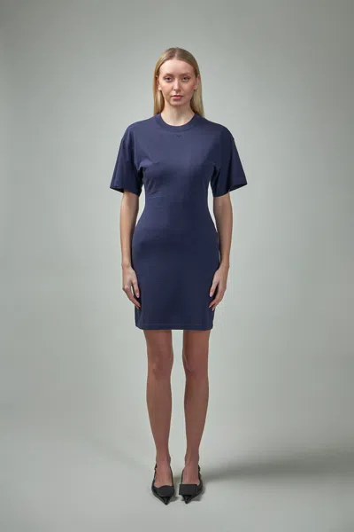 COURRÈGES MINI DRESS AC COTTON