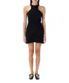 Courrèges '90's Criss Cross Mini In Black