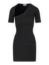Shop Courrèges Vestido Corto - Negro In Black