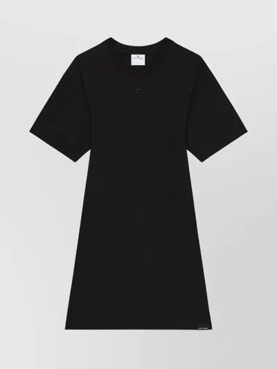 COURRÈGES MINI DRESS IN COTTON