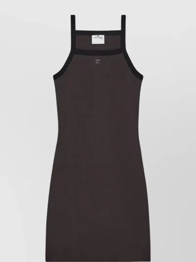 COURRÈGES MINI DRESS IN COTTON