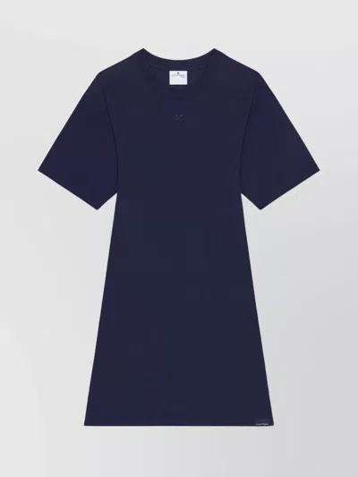 COURRÈGES MINI DRESS SHORT SLEEVES