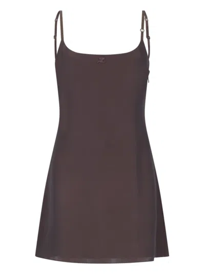 Courrèges Mini Dress Slip