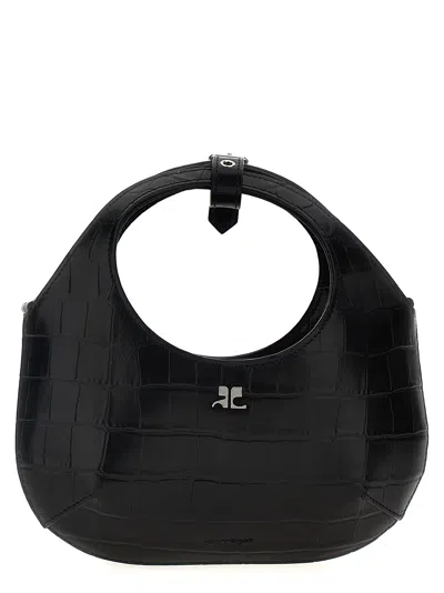 Courrèges Courreges 'mini Holy Croc Stamped Bag' Handbag