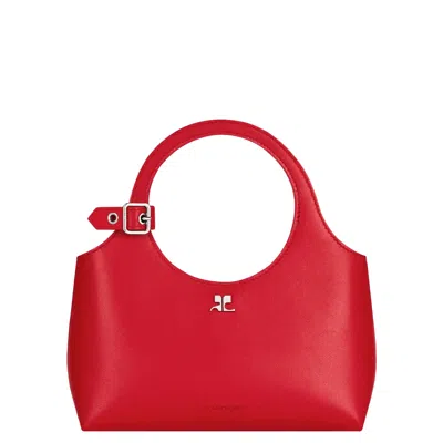 Courrèges Mini Holy Day Bag In Red