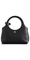 Courrèges Courrges Mini Holy Day Handbag In Black