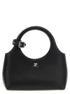 Courrèges Day Mini Bag Buckle Detail In Black