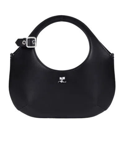 COURRÈGES COURRÈGES HOLY MINI TOP HANDLE BAG
