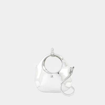Courrèges Mini Holy Mirror Bag - Courreges - Leather - Silver