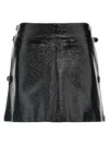 Courrèges Multi Sangle Vynil Mini Skirt