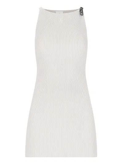 Courrèges Dresses In White