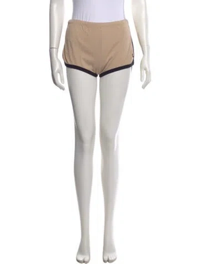 Pre-owned Courrèges Mini Shorts In Neutral