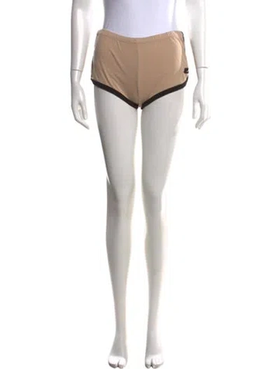 Pre-owned Courrèges Mini Shorts In Neutral